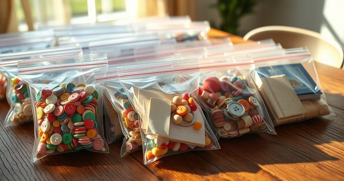 Sacos plásticos com fecho adesivo: praticidade e organização para o seu dia a dia