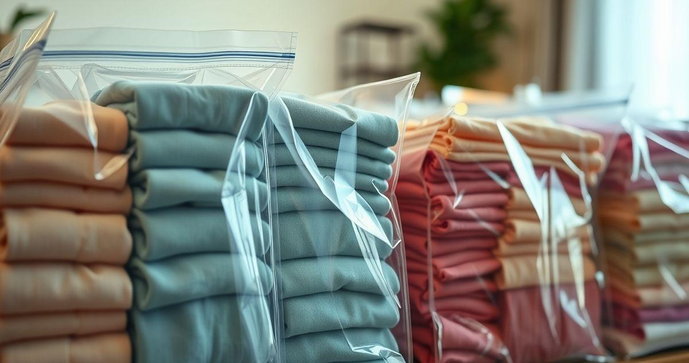 Sacos plásticos para embalar camisetas: a solução ideal para proteção e organização