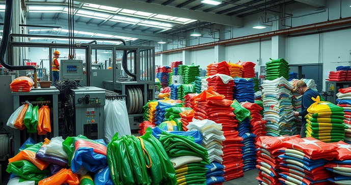 Como a Fabricação de Sacolas Plásticas Impacta o Meio Ambiente e a Economia