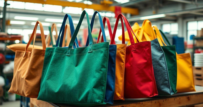 Fábrica de sacolas personalizadas transforma sua marca com estilo e praticidade