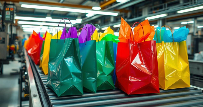 Fábrica de sacolas plásticas personalizadas para impulsionar sua marca