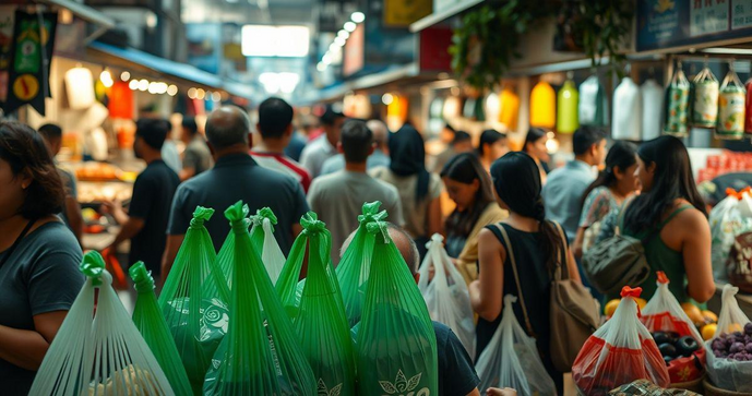 Fornecedor de sacolas plásticas garante soluções sustentáveis e práticas