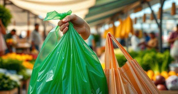 Comprar sacolas plásticas de forma consciente e sustentável