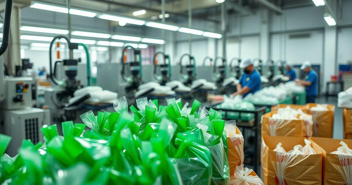 Fabricação de Sacolas Plásticas e Suas Vantagens para o Comércio