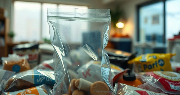 Saco adesivado transparente é a escolha ideal para embalagem