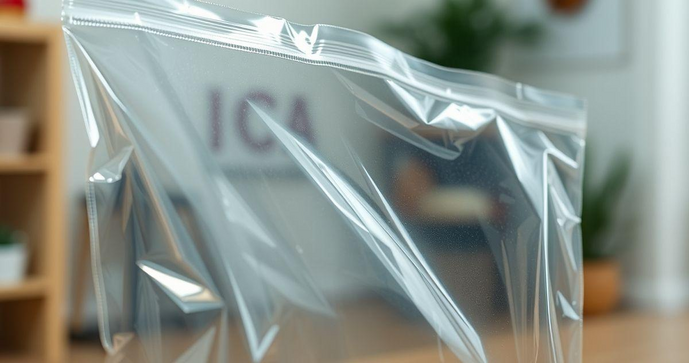 Saco Plástico Transparente com Adesivo: A Solução Prática para Armazenamento e Organização