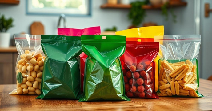 Sacos plásticos personalizados para alimentos: a escolha ideal para seu negócio
